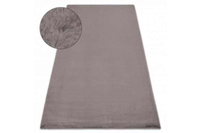 Alfombra Poliéster BUNNY II GRIS 60X110cm 1 Alfombra Poliéster BUNNY II GRIS 60X110cm