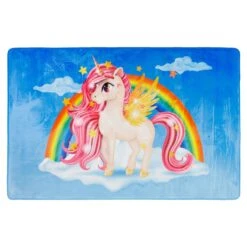 Beneton Alfombras Tienda 36 Alfombra Súper Suave Multicolor 110x170cm UNICORNIO