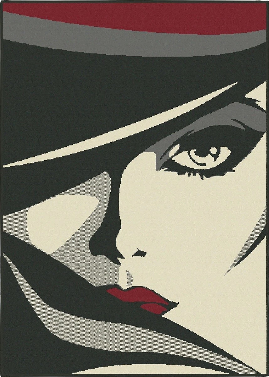 Alfombra Polipropileno 120X170cm CITY FACE 1 Alfombra Polipropileno 120X170cm CITY FACE