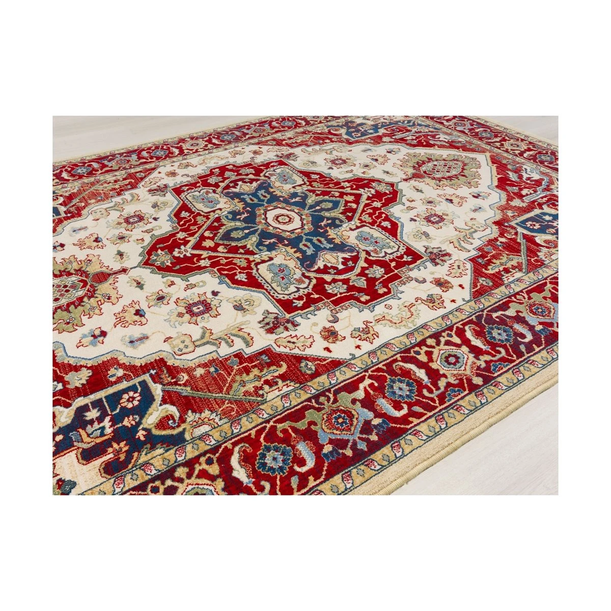 Alfombra Clásica De Pura Lana Virgen Beige 70x200cm GASTEIZ 04 3 Alfombra Clásica De Pura Lana Virgen Beige 70x200cm GASTEIZ 04 - Imagen 3